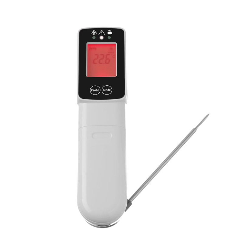 Infrarot-Thermometer mit Sonde - Marke HENDI - Fourniresto