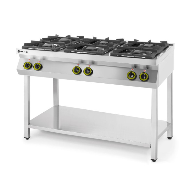 Küchenherd Kitchen Line - 6 Flammen Küchenherd Kitchen Line - 6 Flammen