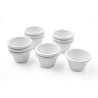 Ivory Plastic Ramekins - Set of 12