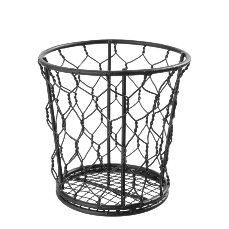 Round Decorative Wire Basket - 120 cm in Diameter