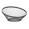 Black Oblique Fruit Basket - 280 mm Diameter