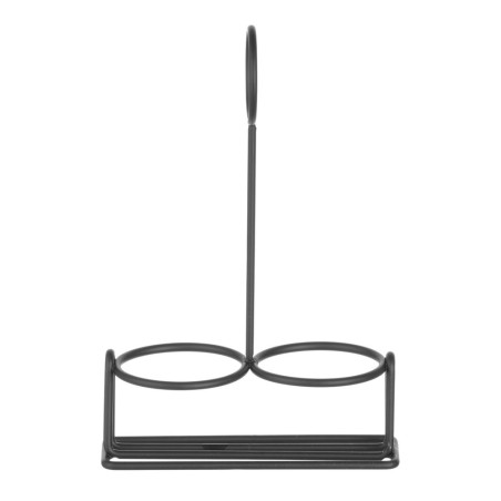 Black condiment rack - Brand HENDI - Fourniresto