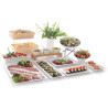 Gastronorm Plate with Flat Edge - GN 1/1