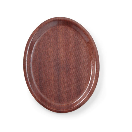 Oval Woodform Platter - 200 x 265 mm - Brand HENDI - Fourniresto