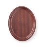 Holztablett Oval - 200 x 265 mm - Marke HENDI - Fourniresto