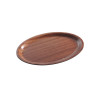 Oval Woodform Platter - 200 x 265 mm - Brand HENDI - Fourniresto