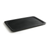 Rectangular Fiberglass Tray - Black - Euronorm - Brand HENDI