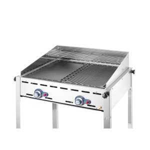 Gusseisenplatte kompatibel mit Greenfire-Grills - Marke HENDI - Fourniresto