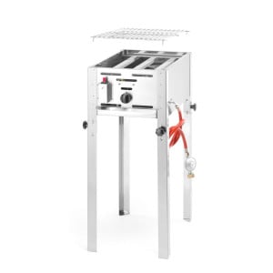 Professioneller Gasgrill Grill-Master Mini - Marke HENDI - Fourniresto