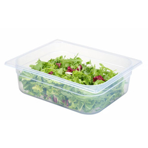 Gastronorm Polypropylene GN 1/2 Graduated Tray - H 100 mm