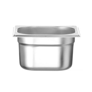 Bac Gastro GN 1/6 Inox - Tiefe 100 mm - 1,6 L - FourniResto