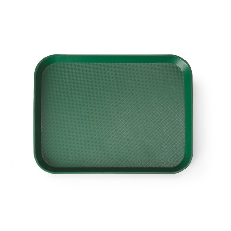 Rectangular Fast Food Tray - Small Size 265 x 345 mm - Green