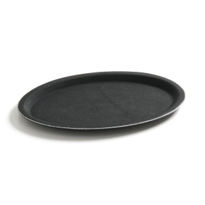 Servierplatte Oval Glasfaser - 200 x 265 mm