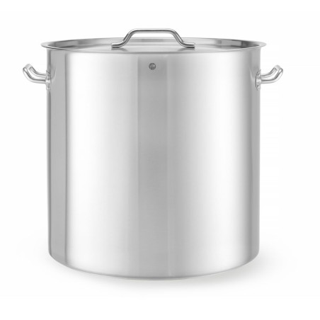 Professional Stockpot with Lid - Budget Line - 98 L