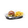 Fast-Food Service Basket - Black - Set of 6 - Hendi