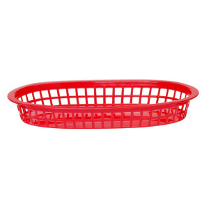 Panier de Service Fast-Food - Rouge - Lot de 6 - Hendi