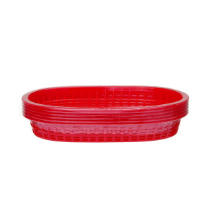 Fast-Food Service Basket - Red - Set of 6 - Hendi