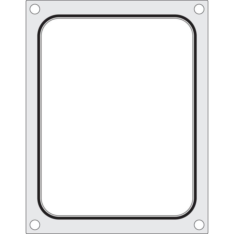 Sealing Matrix for Manual Sealer - 227 x 178 mm - Hendi