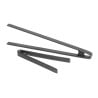 Black Silicone Tongs - L 290 mm - Hendi