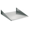 Wall shelf for professional microwave ovens