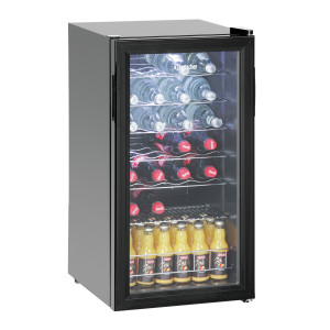 Refrigerated drink display case - 28 Bottles