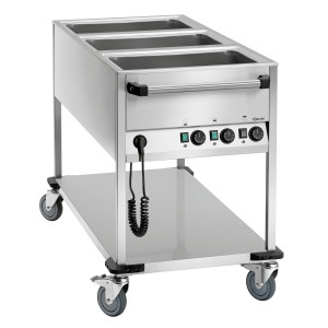 Bain-Marie-Wagen - 3 GN 1/1