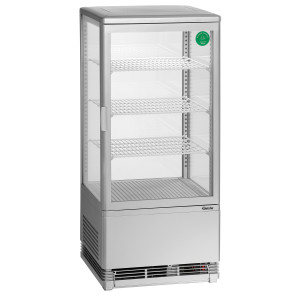 Mini Profi-Kühlschrank Bartscher - 78 L Silber