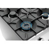 Sechsbrenner-Herd Serie 900 - Gasofen GN 2/1 und Schrank der Marke Bartscher