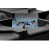 Sechsbrenner-Herd Serie 900 - Gasofen GN 2/1 und Schrank der Marke Bartscher