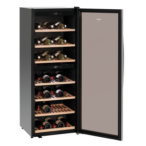 Professional dual-zone wine cellar Bartscher 126 bottles