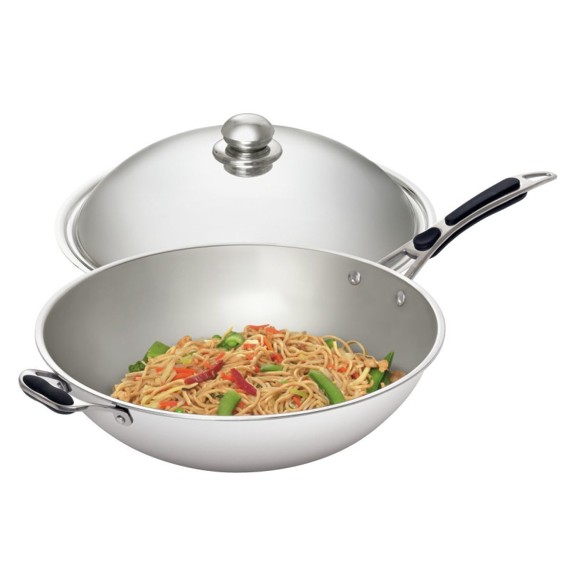 Wok pan for induction wok IW 35