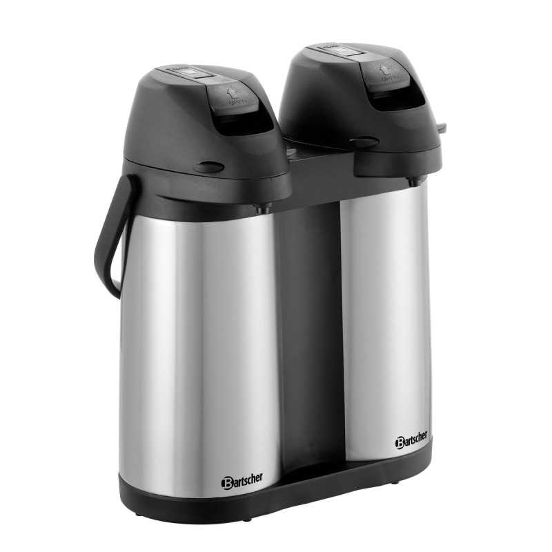 Thermos à Pompe Duo - 2 x 1,9 L - Bartscher