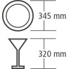 Professioneller Geschirrspüler mit Abwasserpumpe - US C500 LP