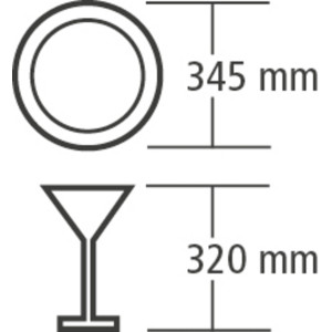 Professioneller Geschirrspüler mit Abwasserpumpe - US C500 LPR