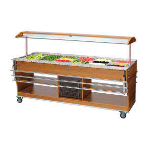 Plattenauszug für Warm- und Kaltbuffet - 6 x GN 1/1