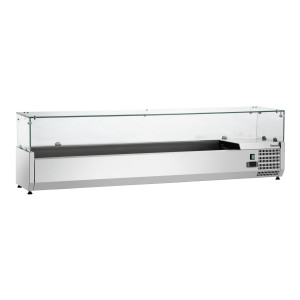 Countertop Salad Bar - 8 x GN 1/4