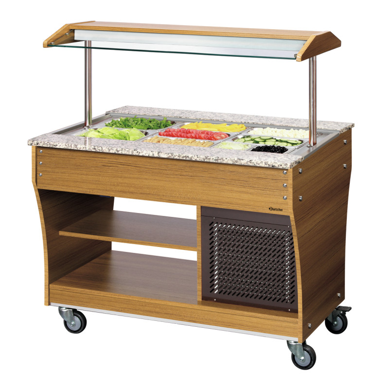 Buffet/Salatbar gekühlt - 3 x GN 1/1