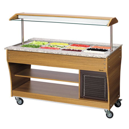 Salatbuffet/Kühlsalatbar - 4 x GN 1/1