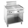 Snackplatte 1/2 Glatt, 1/2 Gerillt Breite 800 - Gas