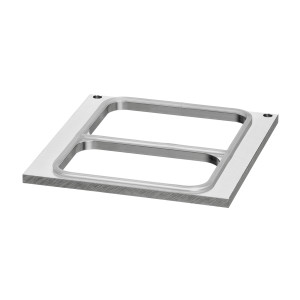 Frame for Embedding 2 Compartments for Semi-Automatic Tray Sealer