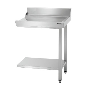 DS-700R stainless steel draining table for professional kitchen