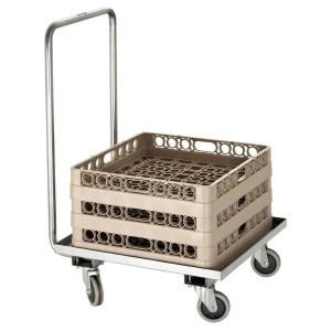 Dish basket trolley TGS100 Bartscher | Robust and practical | Ideal for efficient transport