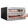 Bartscher Pizza Oven ET205 2BK 1050x1050 - Professional oven 18 pizzas