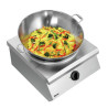 Professional Bartscher wok pan - Stainless steel - 22L