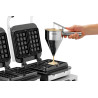 Professional Bartscher waffle maker with 2 tanks - Fast and crispy cooking