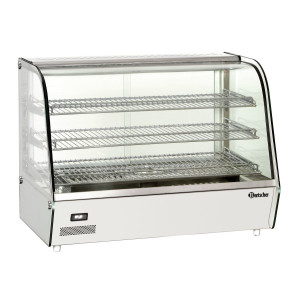 Bartscher DeliPlus II heated display case in stainless steel