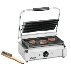 Kontaktgrill Panini 1R Bartscher - Professioneller und knuspriger Panini