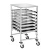 Euronorm Trolley AEN700-6040 Bartscher: Professional storage in catering