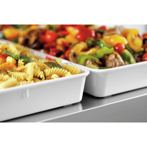 Professional presentation dish Bartscher - White melamine