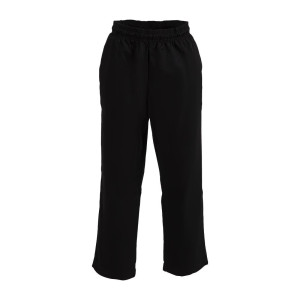 Pantalon de Cuisine Mixte Easyfit Noir Traité Teflon - Taille XL - Whites Chefs Clothing - Fourniresto